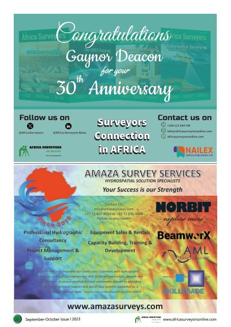 Africa Surveyors September-October issue 2023