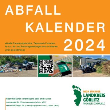 Abfallkalender des Landkreises Görlitz 2024
