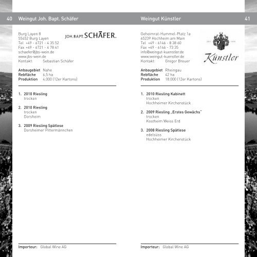 Riesling, Pinot Noir & Co. 2012 Katalog - Deutsches Weininstitut