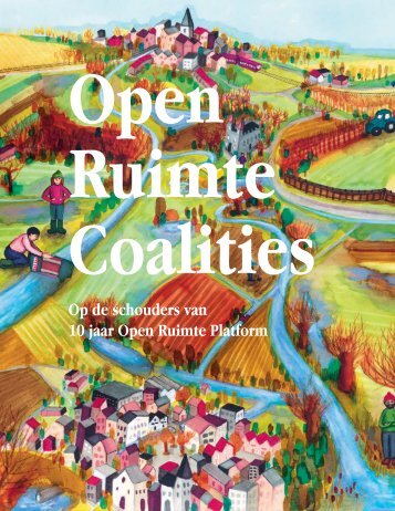 Open Ruimte Coalities: Op de schouders van 10 jaar Open Ruimte Platform