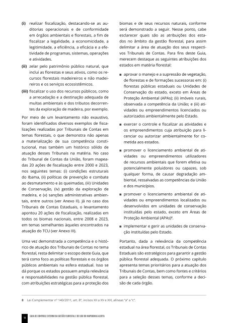 Guia de Controle Externo da Gestão Florestal e de Uso do MapBiomas Alerta