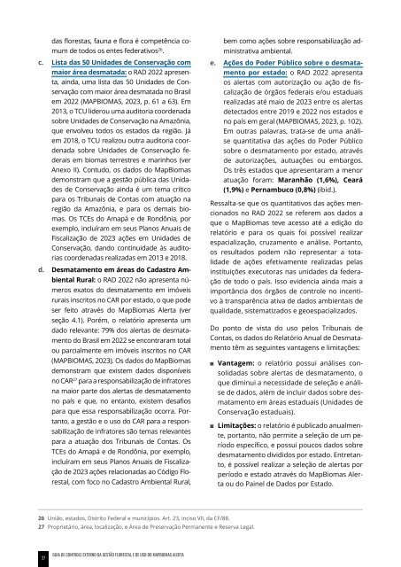 Guia de Controle Externo da Gestão Florestal e de Uso do MapBiomas Alerta