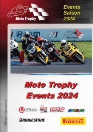 Moto Trophy, Events 2024, Jahres-Magazin