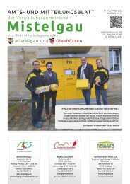 Amts- und Mitteilungsblatt Mistelgau - Dezember-2023-Web
