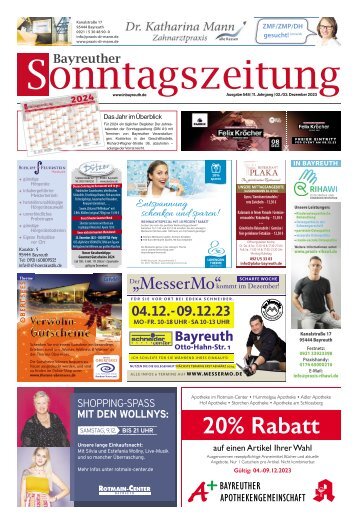2023-12-02 Bayreuther Sonntagszeitung 