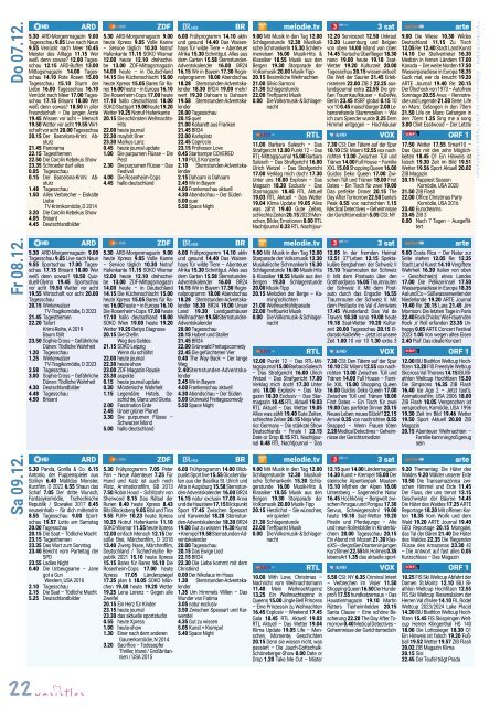 WASISTLOS Magazin Dezember 2023 - Januar 2024