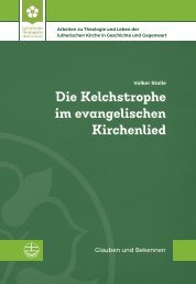 07496_Stolle_Die Kelchstrophe im evangelischen Kirchenlied_Leseprobe