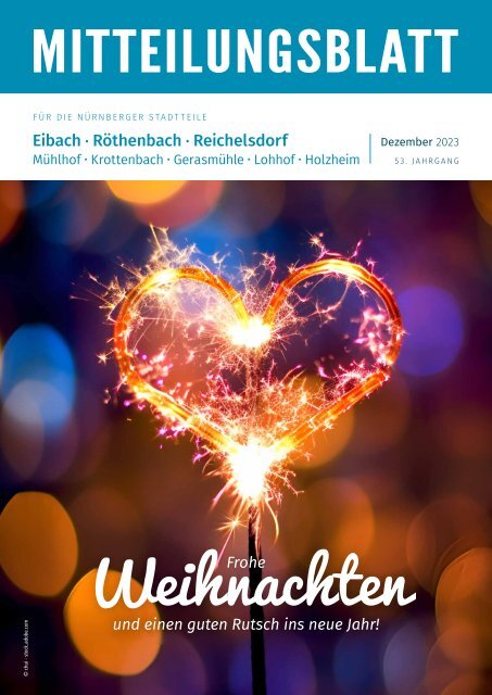 Mitteilungsblatt Nürnberg-Eibach/Reichelsdorf/Röthenbach - Dezember 2023