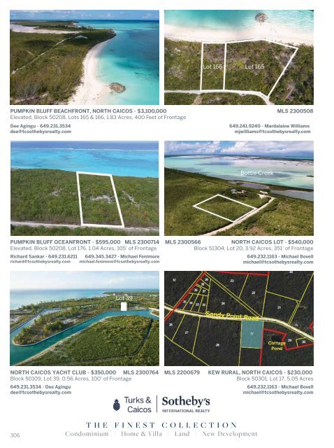 Turks & Caicos Islands Real Estate Winter/Spring 2023/24