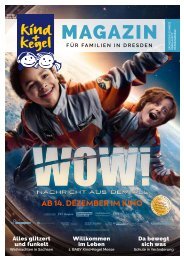 Familienmagazin Kind+Kegel DRESDEN, Winter 2023