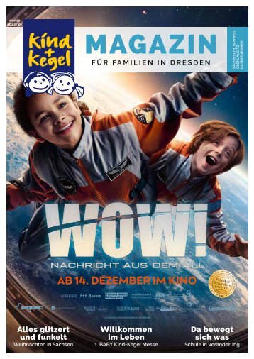 Familienmagazin Kind+Kegel DRESDEN, Winter 2023