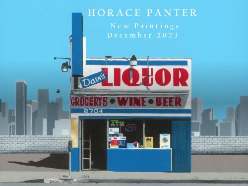 Horace Panter - New paintings - December 2023
