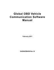 Global OBD Vehicle Communication Software Manual - Snap-on