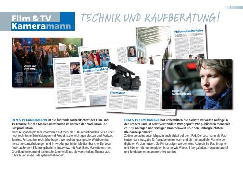 Jahrbuch Kamera 2014 - Film & TV Kameramann