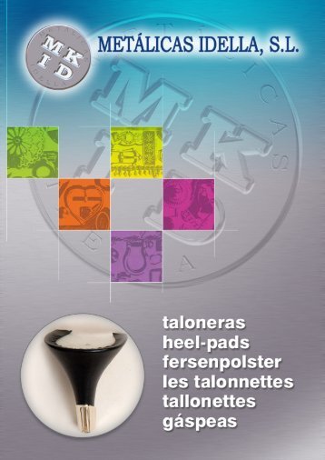 Catálogo TALONERAS Y OLLAOS para calzado - Metálicas Idella