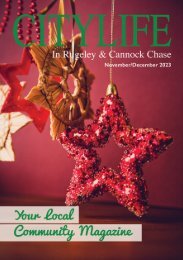 Citylife in Rugeley & Cannock Chase - Nov/Dec 2023