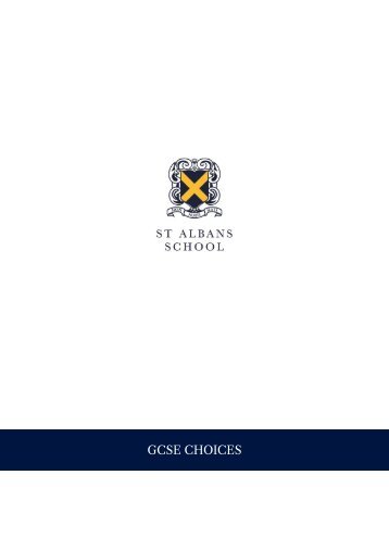 GCSE Choices Booklet 2023