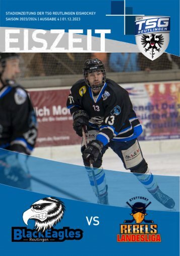 TSG Black Eagles vs. Stuttgarter EC Rebels Landsliga 01 12 2023