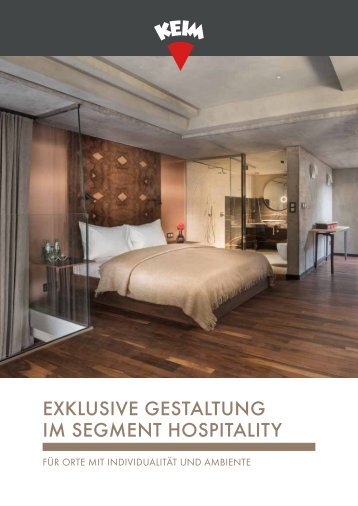 Exklusive Gestaltung im Segment Hospitality