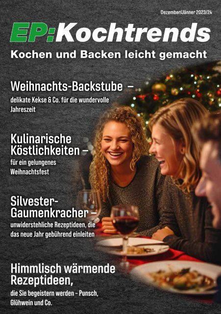 EP:Kochtrends Magazin Ausgabe 6 Dezember/Jänner 2023