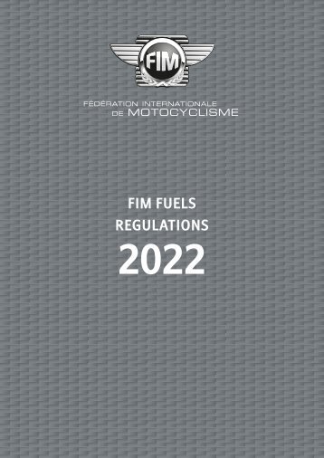 FIM Fuel Regulations