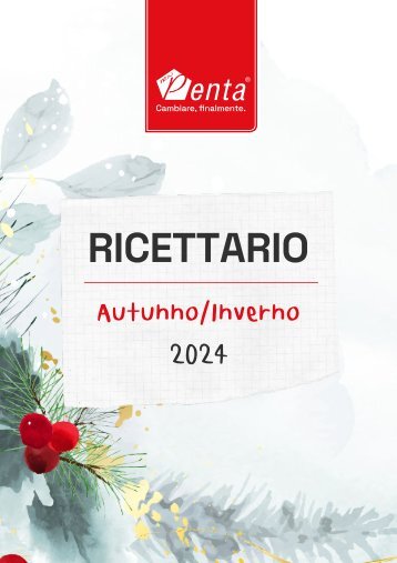 RICETTARIO NEW PENTA - AUTUNNO INVERNO 2024