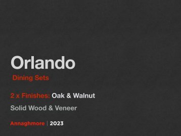Orlando Dining Set