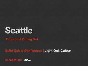 Seattle Dining Set