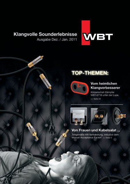 Top-Themen: Vom heimlichen Klangverbesserer - WBT