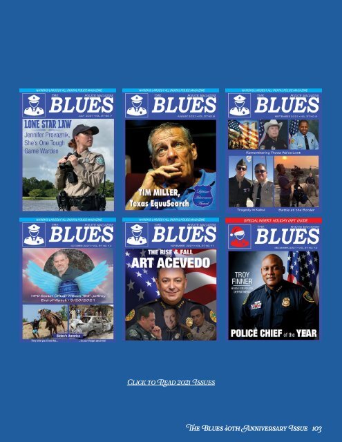 Dec  2023. Blues Vol 39 No. 12