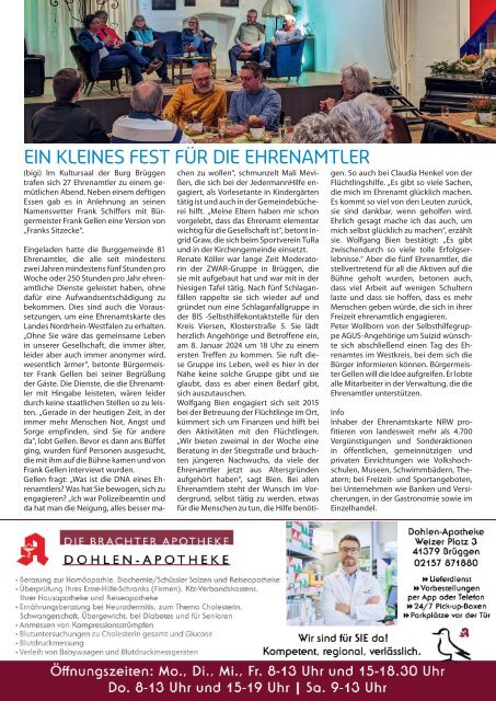 Das Stadtjournal-ose Mont Brüggen Dezember 2023