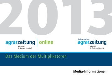 2013 - agrarzeitung.de