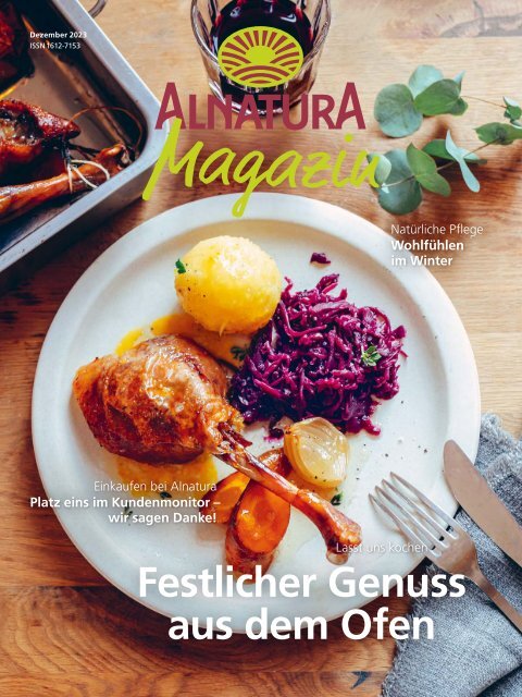 Alnatura Magazin Dezember 2023