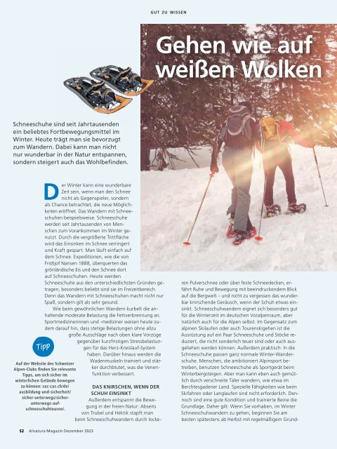 Alnatura Magazin Dezember 2023