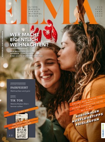 Elternmagazin ELMA Dezember Januar 2023