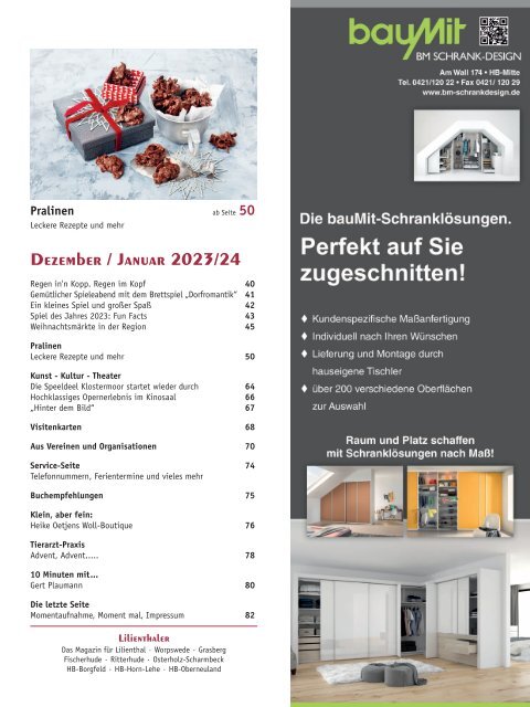 Lilienthaler - Das Magazin 6-2023