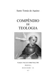 Compêndio de Teologia de Santo Tomás Compendium Theologiae