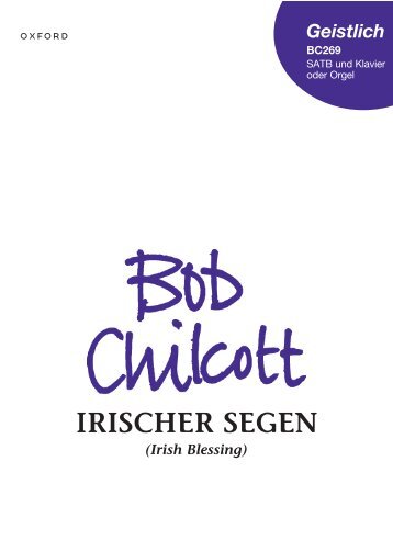 Chilcott Irischer Segen