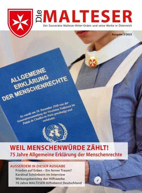 Die Malteser Zeitung 3/2023