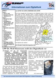 13.08.11 InfobriefNEU - Digitalfunk Baden-Württemberg