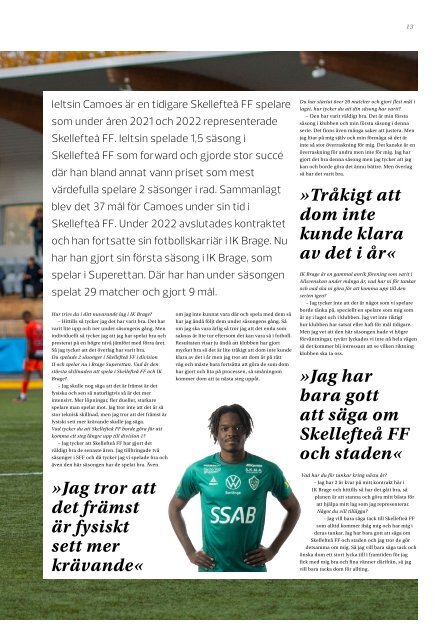 Skellefteå FF Fotbollsmagasin 2023 #2