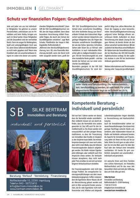 Hamburg Nordost Magazin Adventsausgabe Dezember