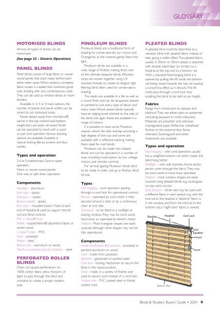 Blinds & Shutters Buyers Guide 2024