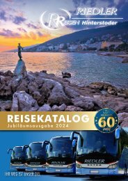 Riedler Reisekatalog 2024