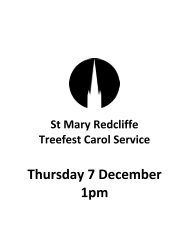 7 Dec Treefest Carols