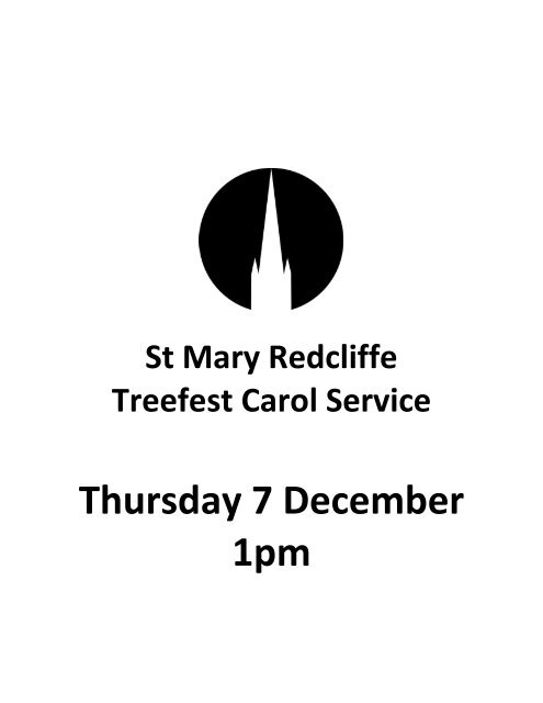 7 Dec Treefest Carols