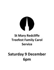 9 Dec Treefest Carols- family