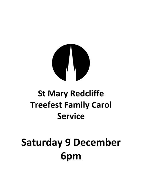 9 Dec Treefest Carols- family