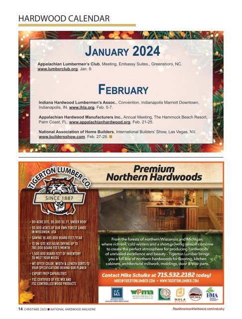 National Hardwood Magazine - Christmas 2023