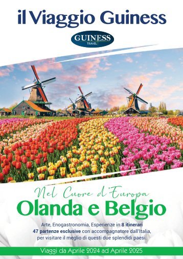 Nel Cuore d'Europa - Olanda e Belgio - Guinesstravel 2024-2025